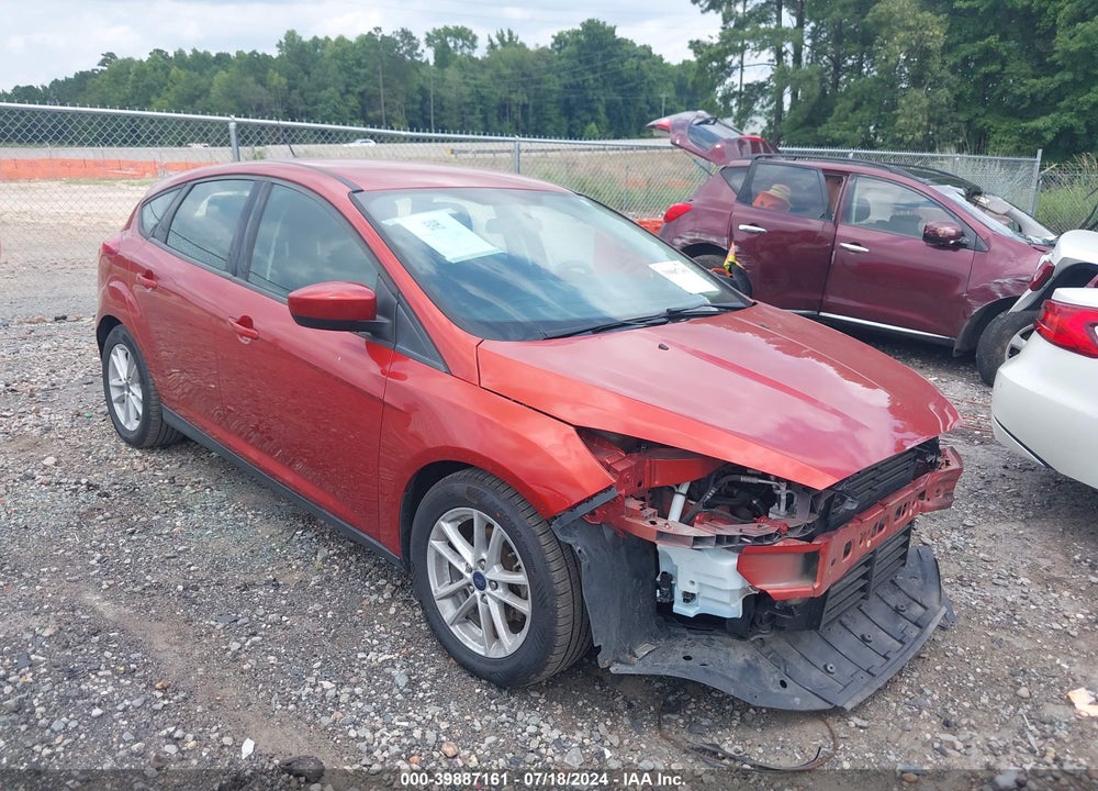 2018 FORD FOCUS SE VIN: 1FADP3K21JL265321