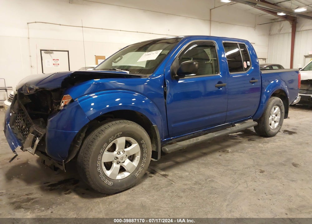 2012 NISSAN FRONTIER SV VIN: 1N6AD0EV5CC427008