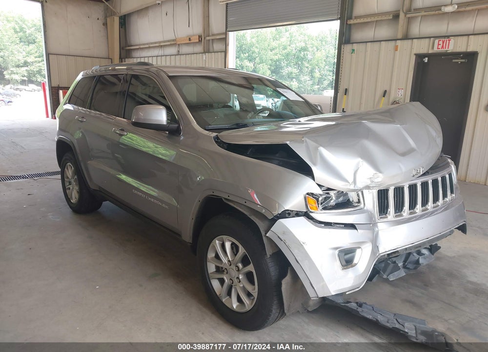 2014 JEEP GRAND CHEROKEE LAREDO VIN: 1C4RJEAG0EC580661