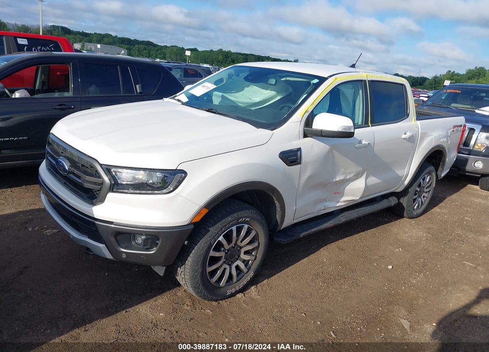 2019 FORD RANGER LARIAT VIN: 1FTER4FH3KLA68245