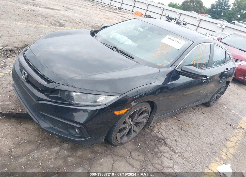 2020 HONDA CIVIC SPORT VIN: 19XFC2F81LE006640