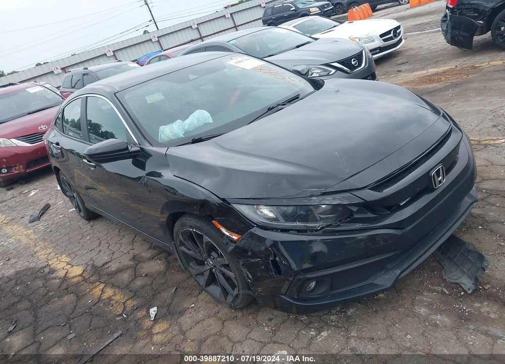 2020 HONDA CIVIC SPORT VIN: 19XFC2F81LE006640