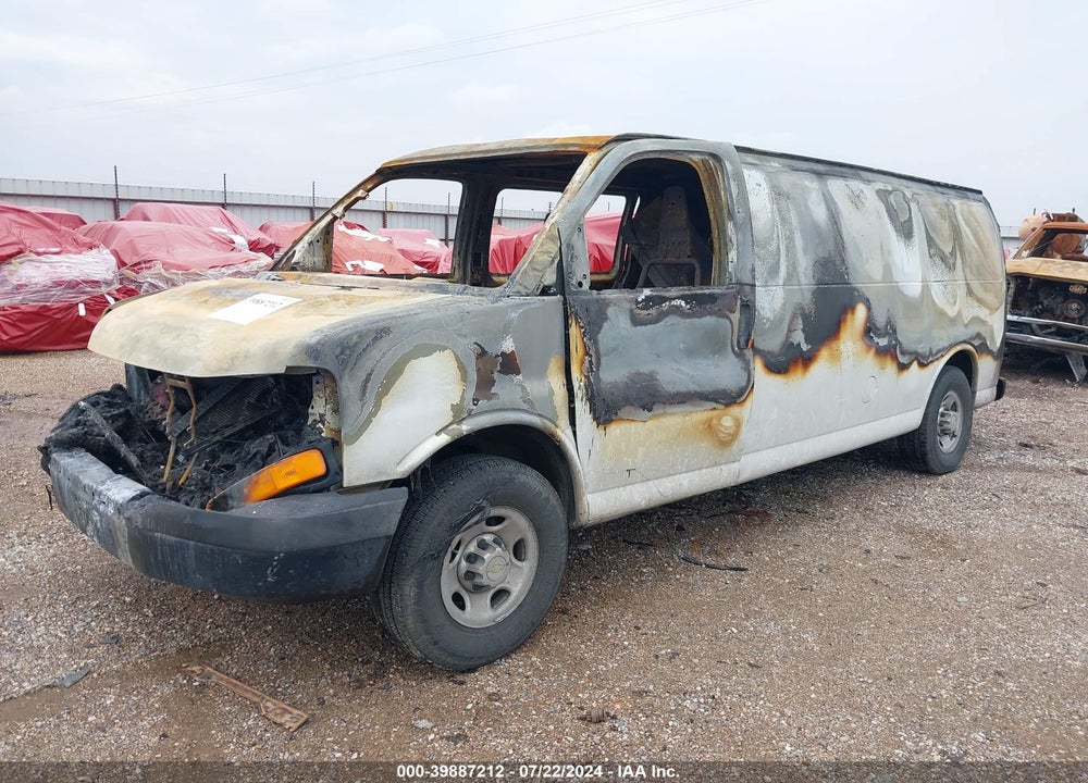 2013 CHEVROLET EXPRESS 2500 WORK VAN VIN: 1GCWGGCA1D1156650
