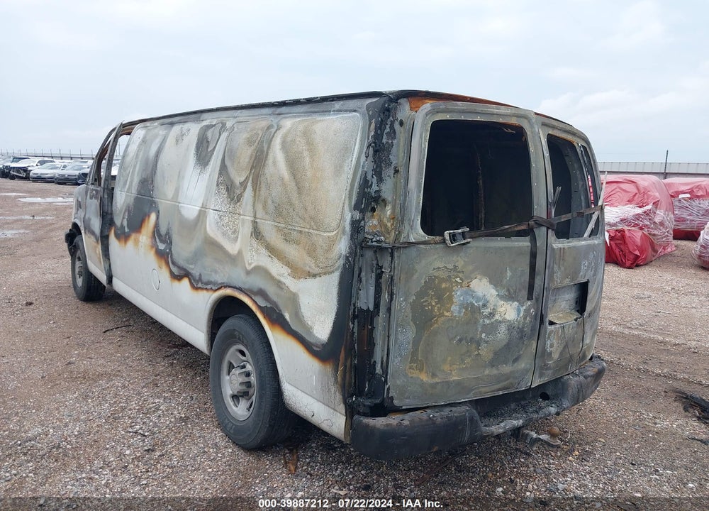 2013 CHEVROLET EXPRESS 2500 WORK VAN VIN: 1GCWGGCA1D1156650