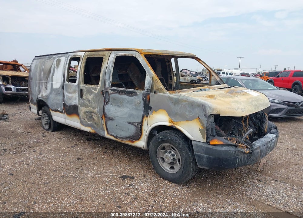 2013 CHEVROLET EXPRESS 2500 WORK VAN VIN: 1GCWGGCA1D1156650