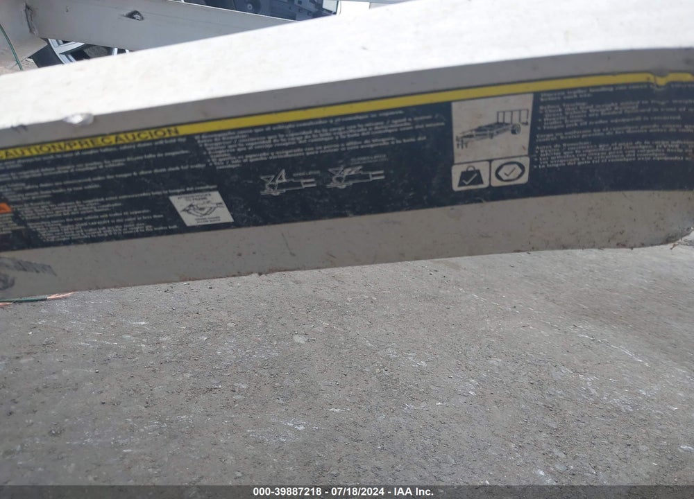 2021 CARRY ON TRAILER VIN: 4YMBU1013MG125452
