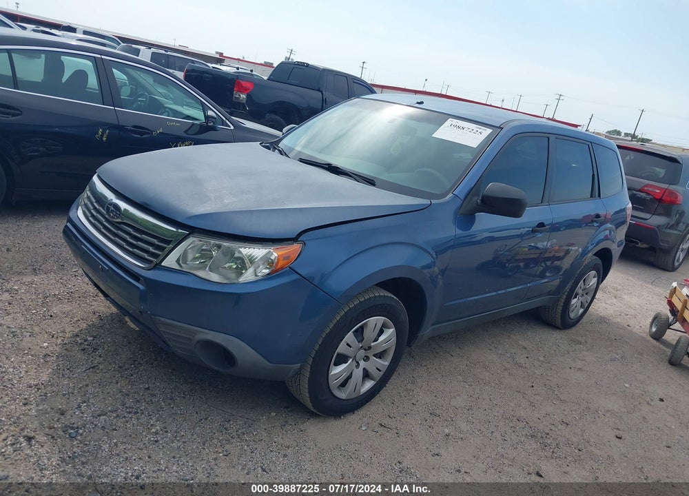 2009 SUBARU FORESTER 2.5X VIN: JF2SH61619H743967