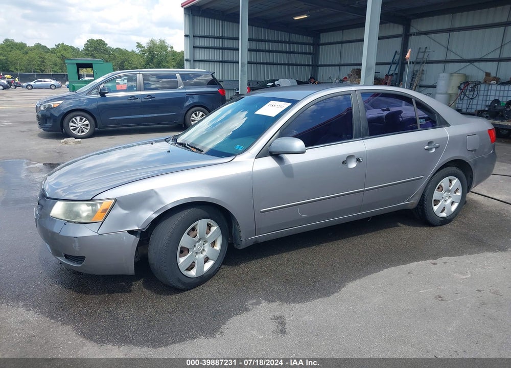 2007 HYUNDAI SONATA GLS VIN: 5NPET46CX7H234066