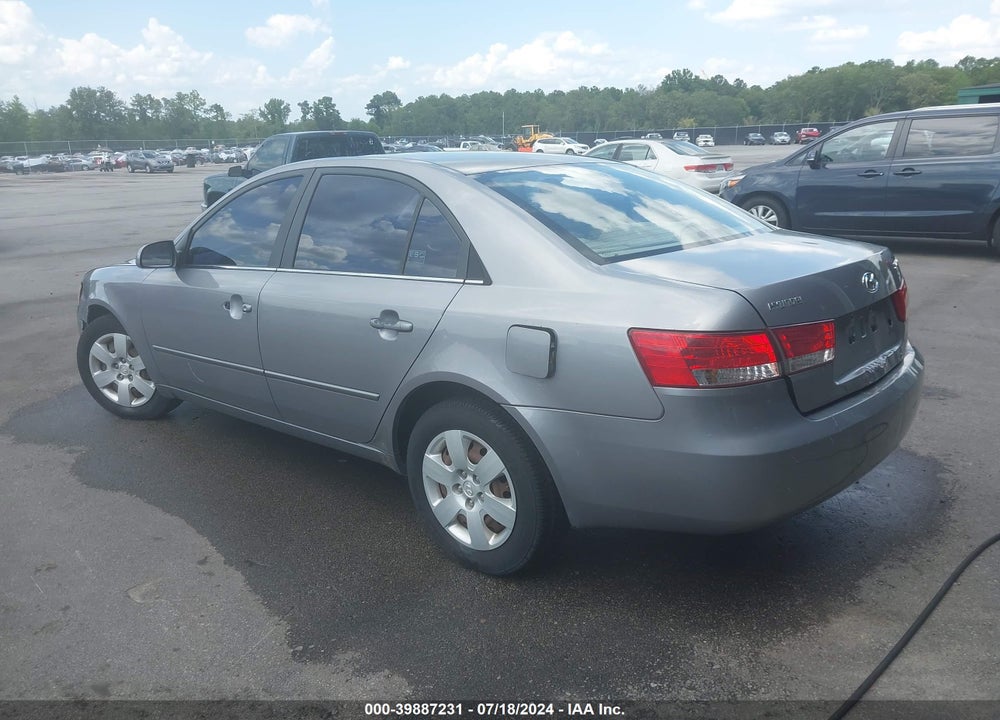 2007 HYUNDAI SONATA GLS VIN: 5NPET46CX7H234066