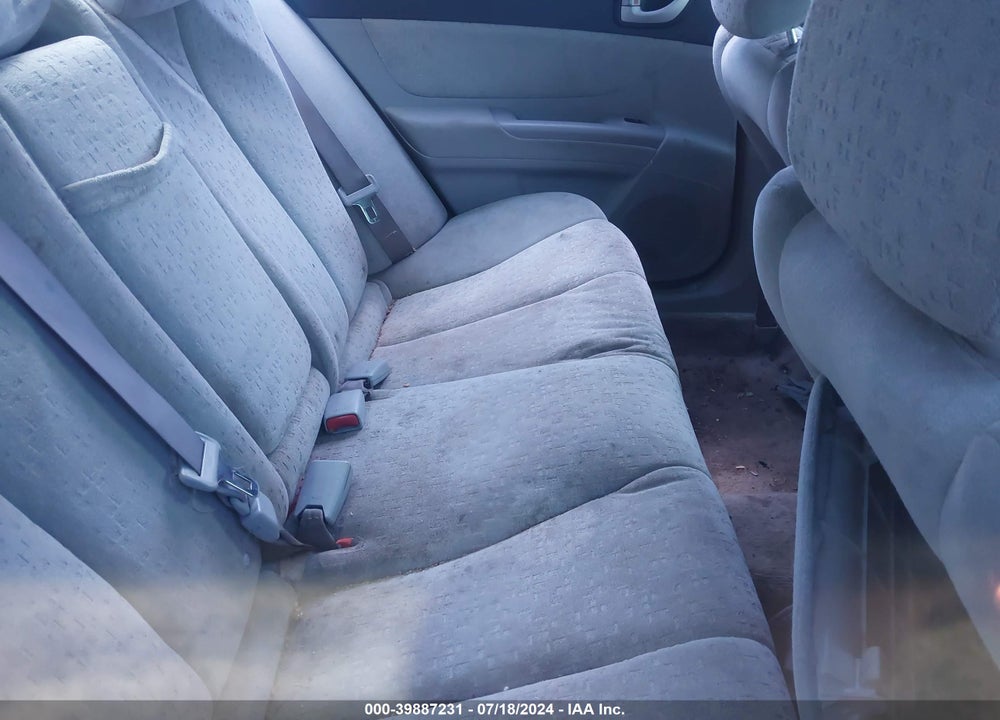 2007 HYUNDAI SONATA GLS VIN: 5NPET46CX7H234066
