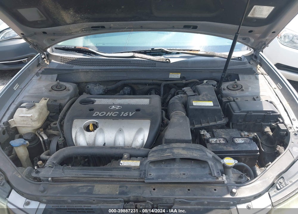 2007 HYUNDAI SONATA GLS VIN: 5NPET46CX7H234066