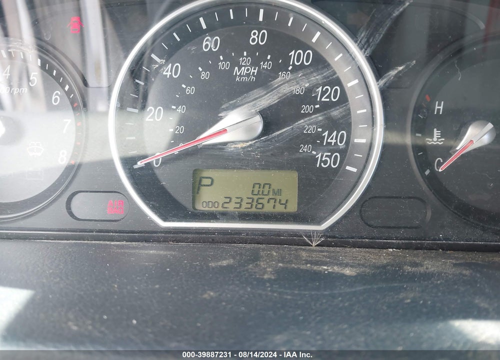 2007 HYUNDAI SONATA GLS VIN: 5NPET46CX7H234066