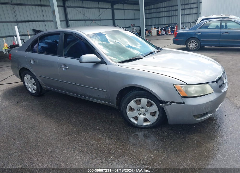 2007 HYUNDAI SONATA GLS VIN: 5NPET46CX7H234066
