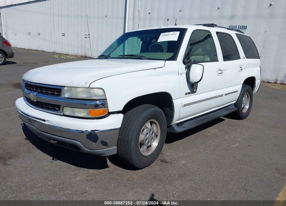 2002 CHEVROLET TAHOE LT VIN: 1GNEK13TX2J167594