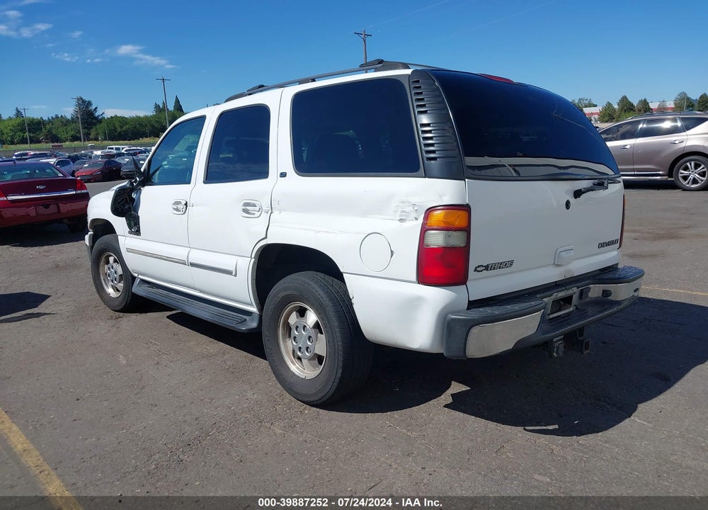 2002 CHEVROLET TAHOE LT VIN: 1GNEK13TX2J167594