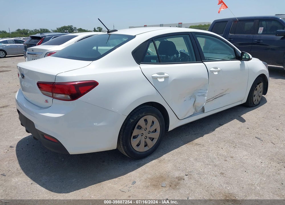 2020 KIA RIO S VIN: 3KPA24AD4LE295445