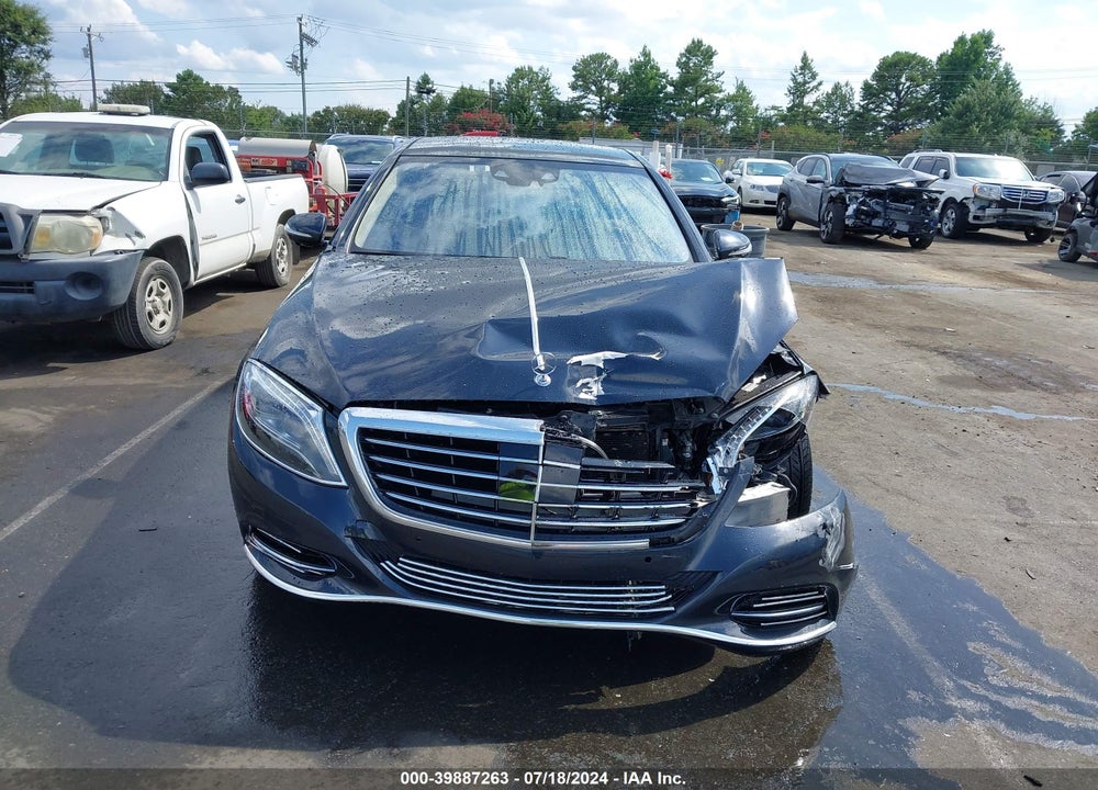 2015 MERCEDES-BENZ S 550 4MATIC VIN: WDDUG8FB3FA133591