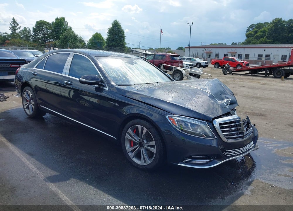 2015 MERCEDES-BENZ S 550 4MATIC VIN: WDDUG8FB3FA133591