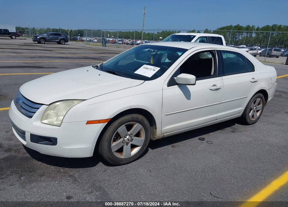 2008 FORD FUSION SE VIN: 3FAHP07Z68R161764