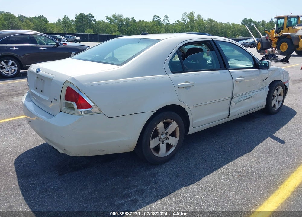 2008 FORD FUSION SE VIN: 3FAHP07Z68R161764