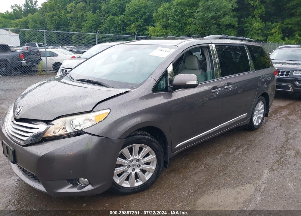 2014 TOYOTA SIENNA LIMITED 7 PASSENGER VIN: 5TDDK3DC7ES078099