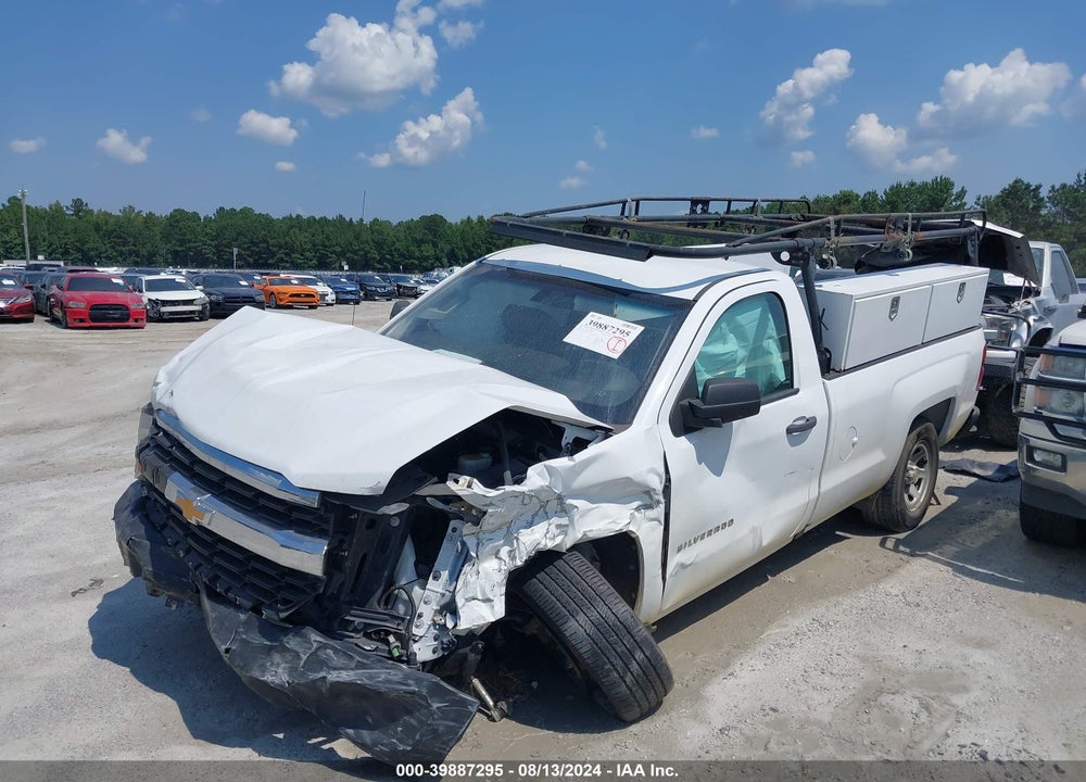 2017 CHEVROLET SILVERADO 1500 WT VIN: 1GCNCNEH6HZ183081