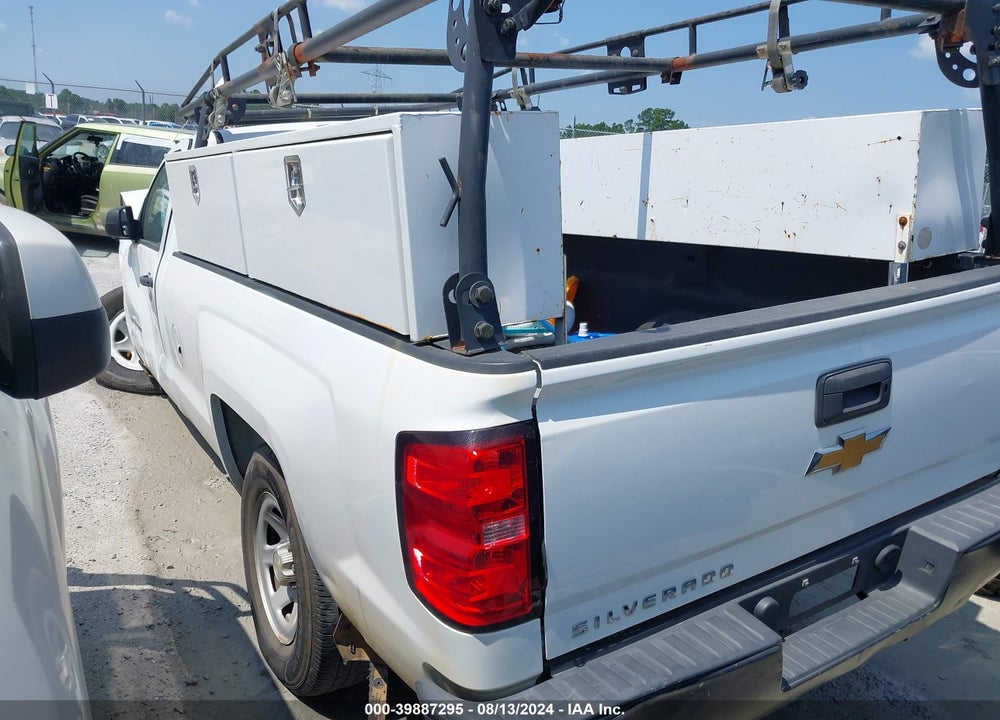 2017 CHEVROLET SILVERADO 1500 WT VIN: 1GCNCNEH6HZ183081