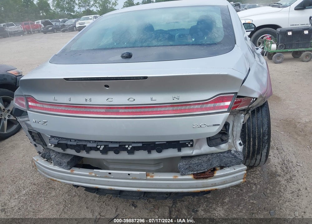 2015 LINCOLN MKZ VIN: 3LN6L2G9XFR628976