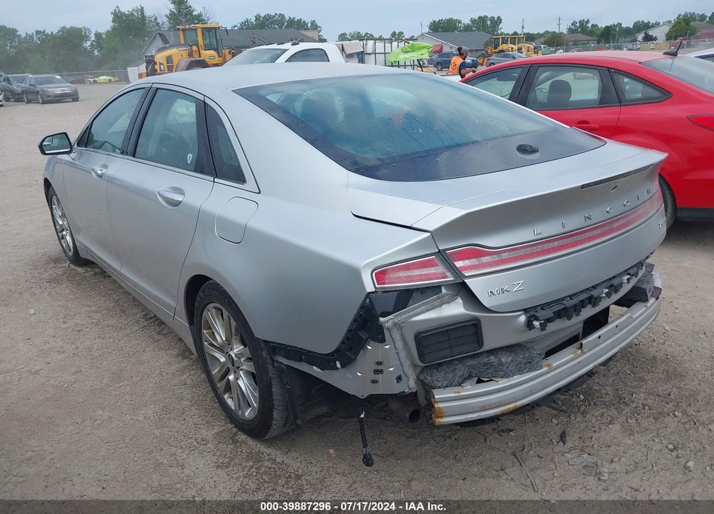 2015 LINCOLN MKZ VIN: 3LN6L2G9XFR628976
