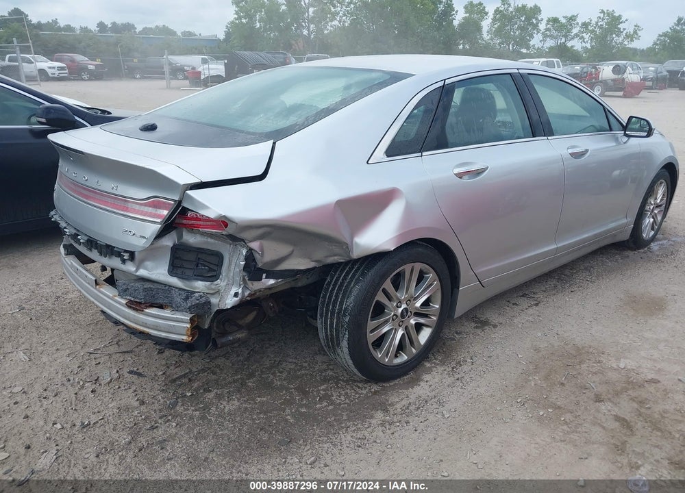 2015 LINCOLN MKZ VIN: 3LN6L2G9XFR628976