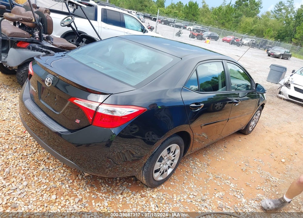2016 TOYOTA COROLLA S VIN: 5YFBURHEXGP403307