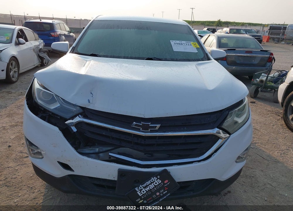 2018 CHEVROLET EQUINOX LT VIN: 2GNAXSEV6J6107375