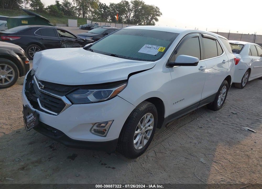2018 CHEVROLET EQUINOX LT VIN: 2GNAXSEV6J6107375