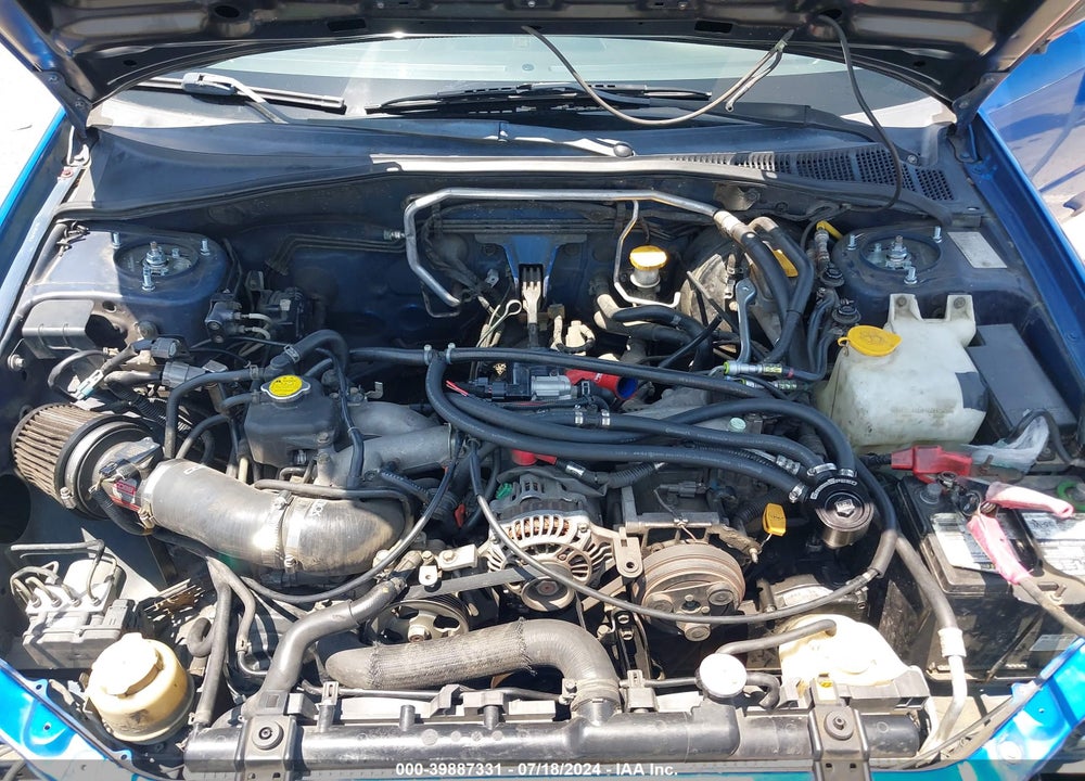 2005 SUBARU IMPREZA WRX VIN: JF1GD296X5G515971