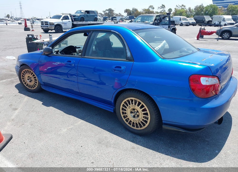 2005 SUBARU IMPREZA WRX VIN: JF1GD296X5G515971