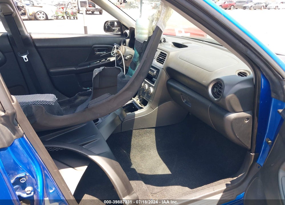 2005 SUBARU IMPREZA WRX VIN: JF1GD296X5G515971