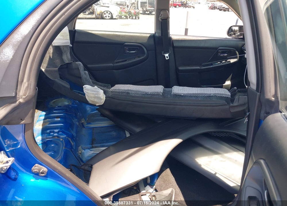 2005 SUBARU IMPREZA WRX VIN: JF1GD296X5G515971