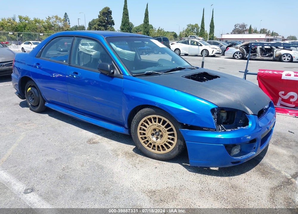 2005 SUBARU IMPREZA WRX VIN: JF1GD296X5G515971