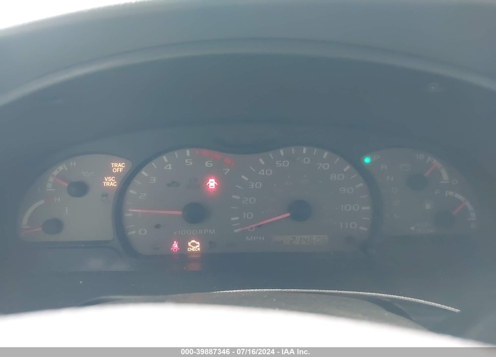 2002 TOYOTA SEQUOIA SR5 V8 VIN: 5TDZT34A72S080075