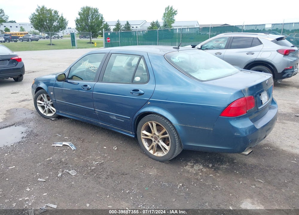 2007 SAAB 9-5 2.3T W/AERO PACKAGE VIN: YS3EH49GX73515353