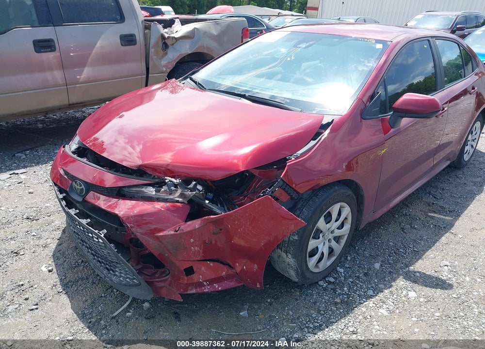 2022 TOYOTA COROLLA LE VIN: 5YFEPMAE0NP386614