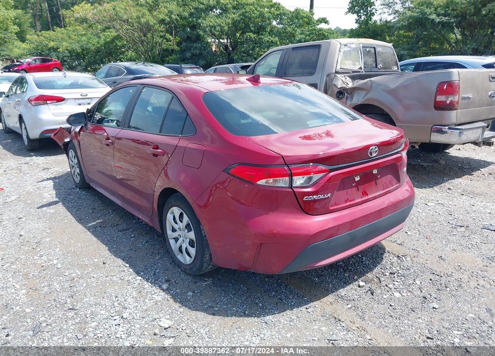 2022 TOYOTA COROLLA LE VIN: 5YFEPMAE0NP386614