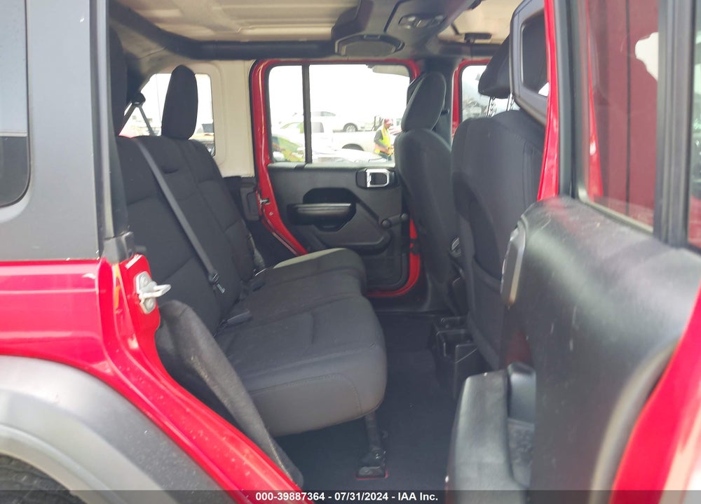 2018 JEEP WRANGLER UNLIMITED SPORT 4X4 VIN: 1C4HJXDN7JW298981