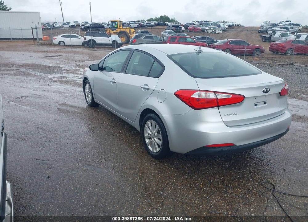 2014 KIA FORTE LX VIN: KNAFX4A64E5243396