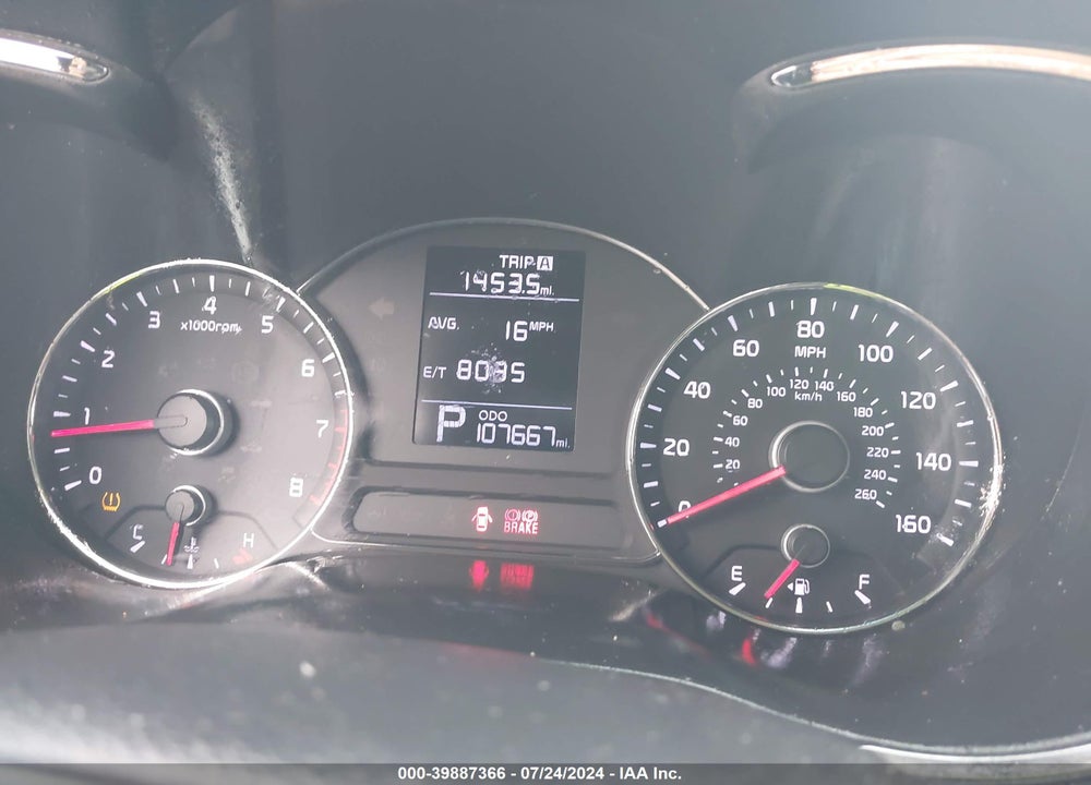 2014 KIA FORTE LX VIN: KNAFX4A64E5243396