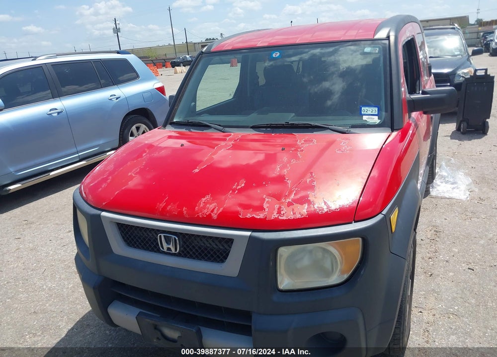 2005 HONDA ELEMENT EX VIN: 5J6YH18605L009209