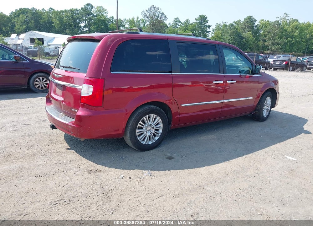 2012 CHRYSLER TOWN & COUNTRY LIMITED VIN: 2C4RC1GG6CR273669