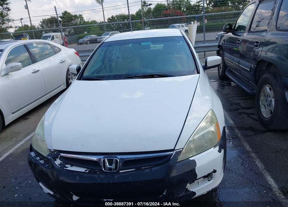 2007 HONDA ACCORD 2.4 LX VIN: 1HGCM56487A054600