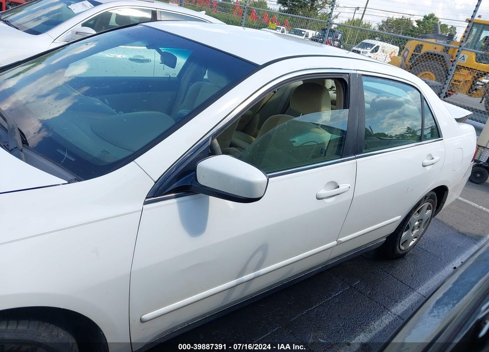 2007 HONDA ACCORD 2.4 LX VIN: 1HGCM56487A054600