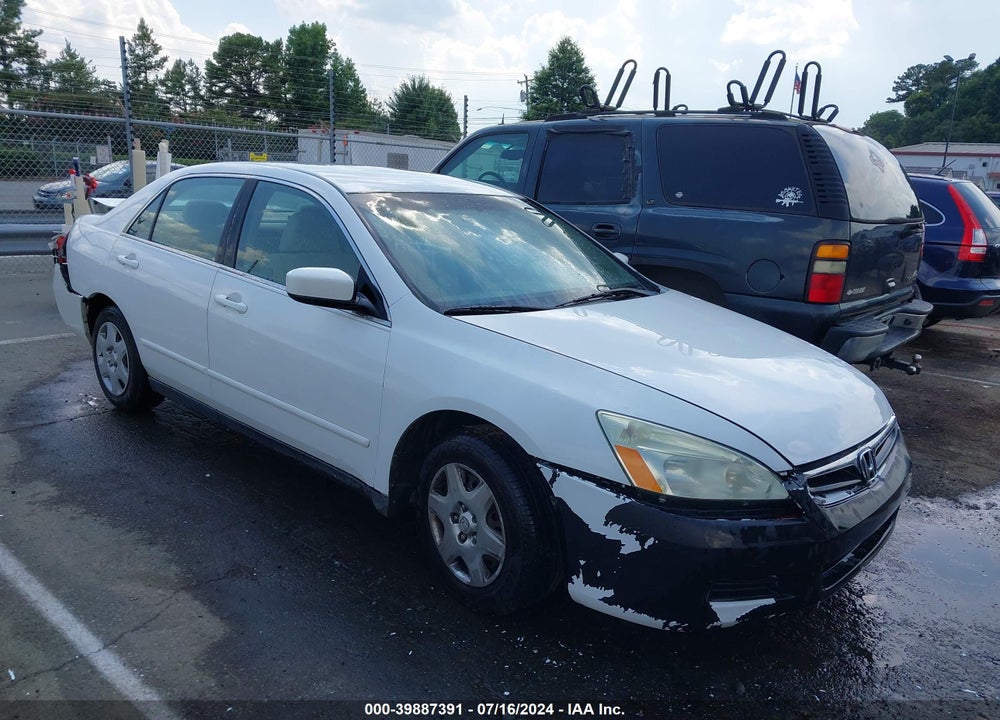 2007 HONDA ACCORD 2.4 LX VIN: 1HGCM56487A054600